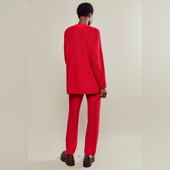 NWT FREE PEOPLE BEACH MALIBU SOLID PANT SURF SET IN PINK SIZE XS - Picture 2 of 14